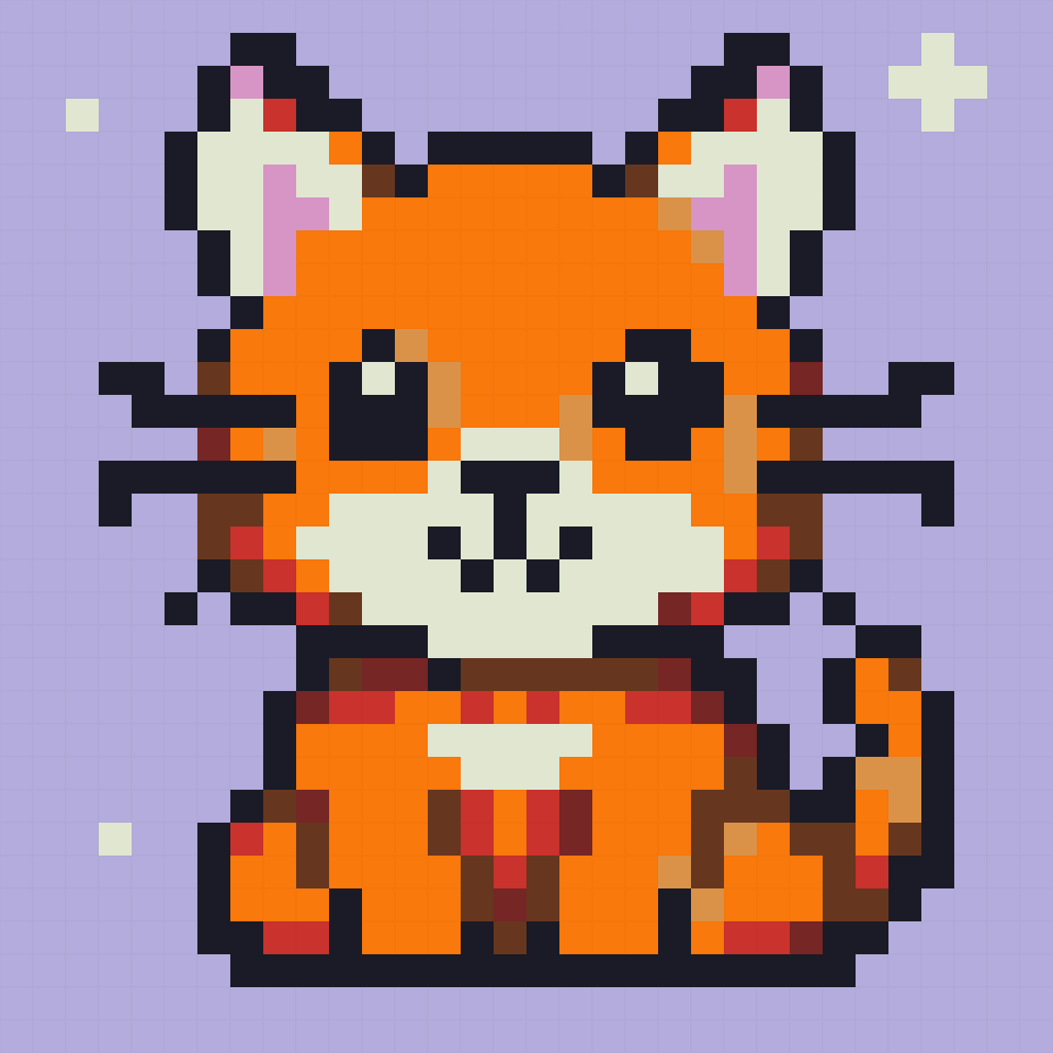 Chat pixel art