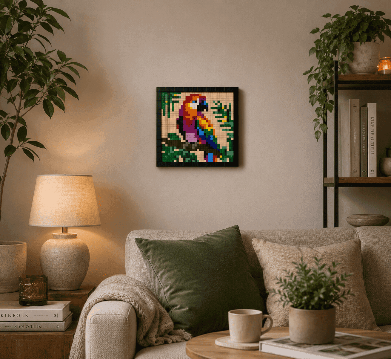 Mise en scène du pixel art